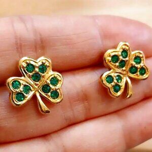 Avon Irish Clover earrings
